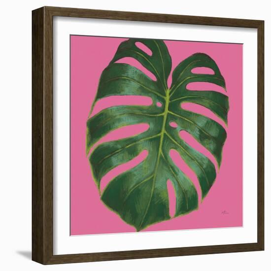 Welcome to Paradise XIII on Pink-Janelle Penner-Framed Art Print