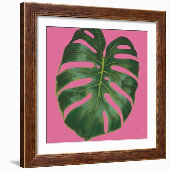 Welcome to Paradise XIII on Pink-Janelle Penner-Framed Art Print