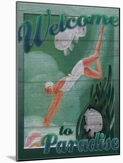 Welcome to Paradise-Kate Ward Thacker-Mounted Giclee Print