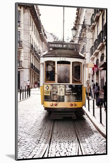 Welcome to Portugal Collection - Carreira 28 Lisbon Tram II-Philippe Hugonnard-Mounted Photographic Print