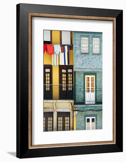 Welcome to Portugal Collection - Colorful Facades in Porto-Philippe Hugonnard-Framed Photographic Print