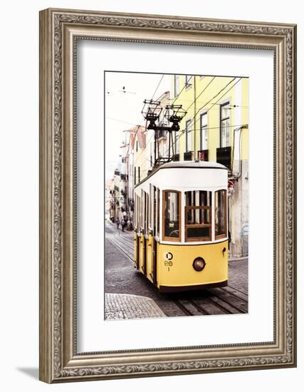 Welcome to Portugal Collection - Elevador da Bica - Lisbon Tram II-Philippe Hugonnard-Framed Photographic Print