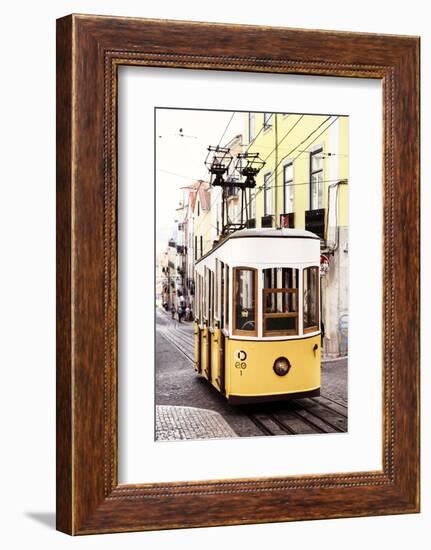 Welcome to Portugal Collection - Elevador da Bica - Lisbon Tram II-Philippe Hugonnard-Framed Photographic Print