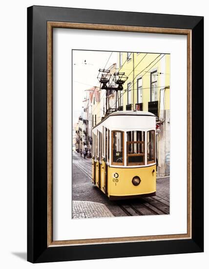 Welcome to Portugal Collection - Elevador da Bica - Lisbon Tram II-Philippe Hugonnard-Framed Photographic Print