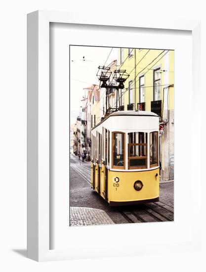 Welcome to Portugal Collection - Elevador da Bica - Lisbon Tram II-Philippe Hugonnard-Framed Photographic Print