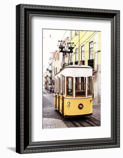 Welcome to Portugal Collection - Elevador da Bica - Lisbon Tram II-Philippe Hugonnard-Framed Photographic Print