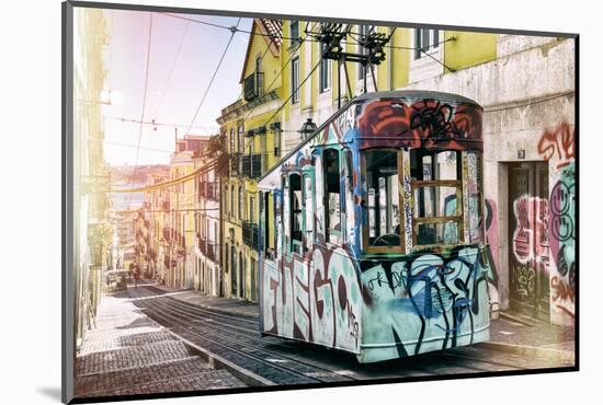 Welcome to Portugal Collection - Graffiti Tram Lisbon III-Philippe Hugonnard-Mounted Photographic Print