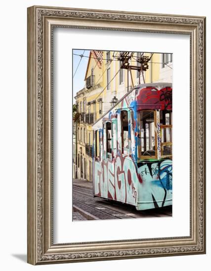 Welcome to Portugal Collection - Graffiti Tramway Lisbon II-Philippe Hugonnard-Framed Photographic Print