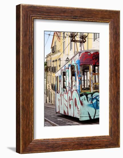 Welcome to Portugal Collection - Graffiti Tramway Lisbon II-Philippe Hugonnard-Framed Photographic Print