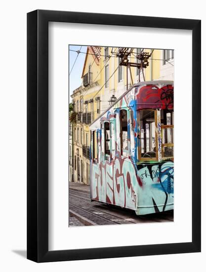 Welcome to Portugal Collection - Graffiti Tramway Lisbon II-Philippe Hugonnard-Framed Photographic Print