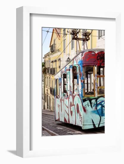 Welcome to Portugal Collection - Graffiti Tramway Lisbon II-Philippe Hugonnard-Framed Photographic Print