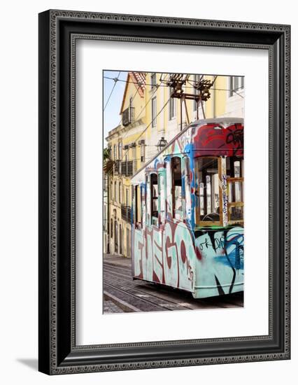 Welcome to Portugal Collection - Graffiti Tramway Lisbon II-Philippe Hugonnard-Framed Photographic Print