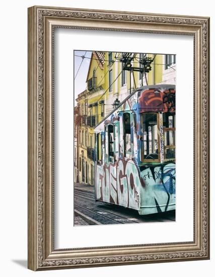 Welcome to Portugal Collection - Graffiti Tramway Lisbon III-Philippe Hugonnard-Framed Photographic Print