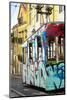 Welcome to Portugal Collection - Graffiti Tramway Lisbon-Philippe Hugonnard-Mounted Photographic Print