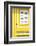 Welcome to Portugal Collection - House facade with Yellow and White Stripes-Philippe Hugonnard-Framed Photographic Print