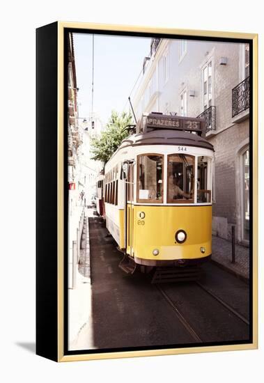 Welcome to Portugal Collection - Lisbon Tram 28 II-Philippe Hugonnard-Framed Premier Image Canvas