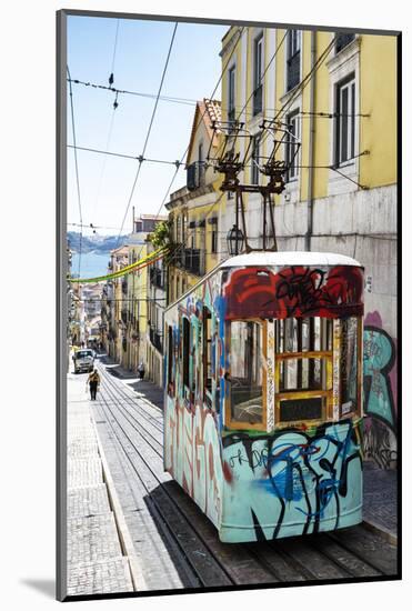 Welcome to Portugal Collection - Lisbon Tram Graffiti-Philippe Hugonnard-Mounted Photographic Print