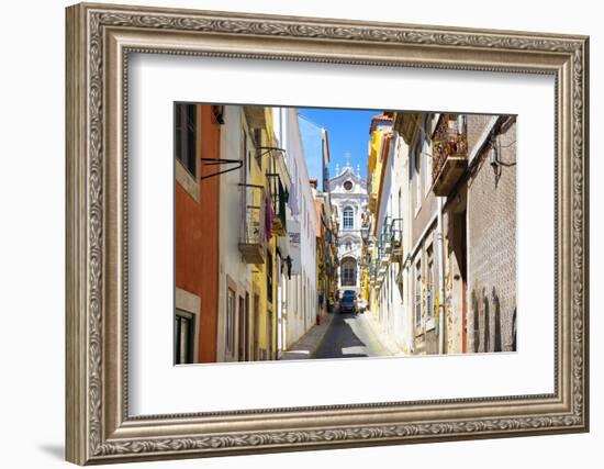 Welcome to Portugal Collection - Old Lisbon Street III-Philippe Hugonnard-Framed Photographic Print