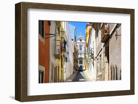 Welcome to Portugal Collection - Old Lisbon Street III-Philippe Hugonnard-Framed Photographic Print