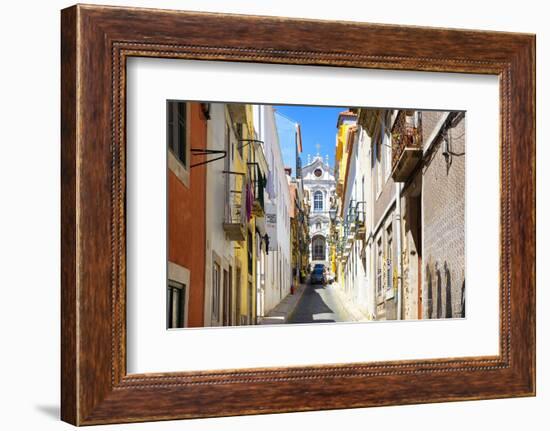 Welcome to Portugal Collection - Old Lisbon Street III-Philippe Hugonnard-Framed Photographic Print