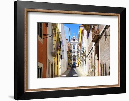 Welcome to Portugal Collection - Old Lisbon Street III-Philippe Hugonnard-Framed Photographic Print