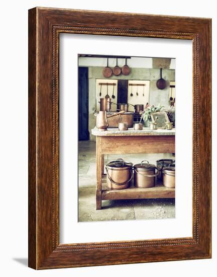 Welcome to Portugal Collection - Old Portuguese Kitchen II-Philippe Hugonnard-Framed Photographic Print