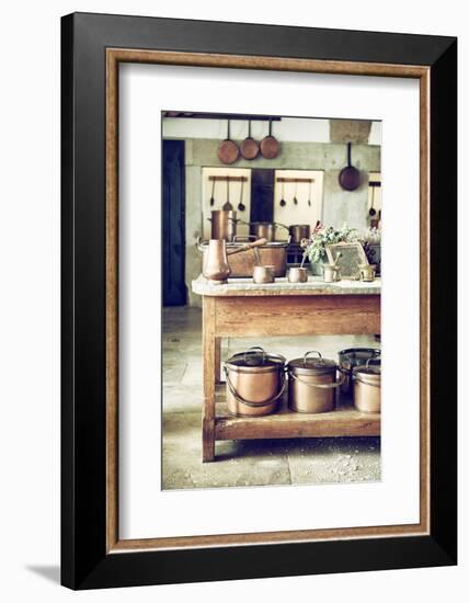 Welcome to Portugal Collection - Old Portuguese Kitchen II-Philippe Hugonnard-Framed Photographic Print