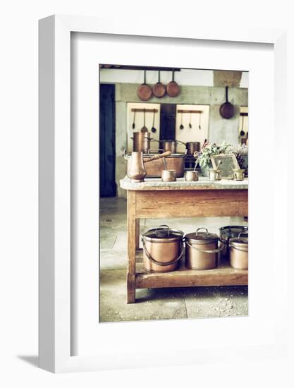 Welcome to Portugal Collection - Old Portuguese Kitchen II-Philippe Hugonnard-Framed Photographic Print