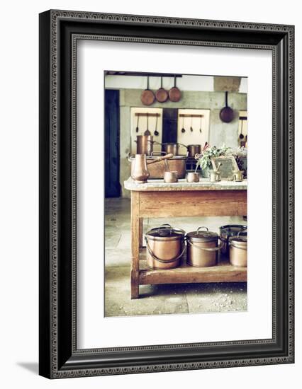 Welcome to Portugal Collection - Old Portuguese Kitchen II-Philippe Hugonnard-Framed Photographic Print