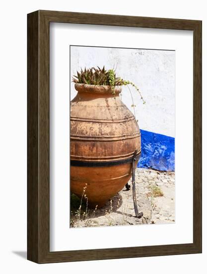 Welcome to Portugal Collection - Old Terracotta Jar-Philippe Hugonnard-Framed Photographic Print