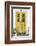 Welcome to Portugal Collection - Old Yellow Door-Philippe Hugonnard-Framed Photographic Print