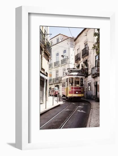 Welcome to Portugal Collection - Prazeres 28 Lisbon Tram II-Philippe Hugonnard-Framed Photographic Print