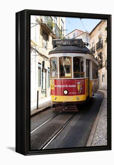 Welcome to Portugal Collection - Prazeres Tram 28 Lisbon-Philippe Hugonnard-Framed Premier Image Canvas