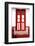 Welcome to Portugal Collection - Red House Entrance-Philippe Hugonnard-Framed Photographic Print