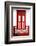 Welcome to Portugal Collection - Red House Entrance-Philippe Hugonnard-Framed Photographic Print