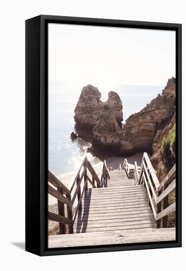 Welcome to Portugal Collection - Stairs to the Beach II-Philippe Hugonnard-Framed Premier Image Canvas