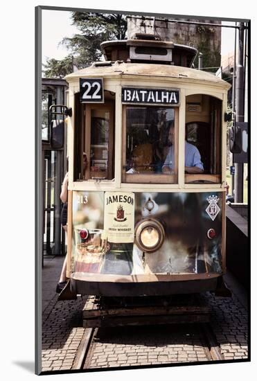 Welcome to Portugal Collection - Tram in Porto II-Philippe Hugonnard-Mounted Photographic Print