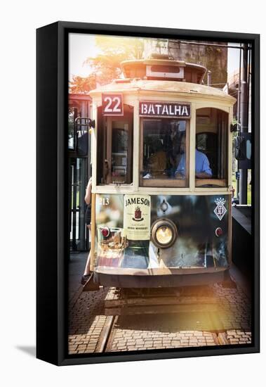 Welcome to Portugal Collection - Tram in Porto-Philippe Hugonnard-Framed Premier Image Canvas