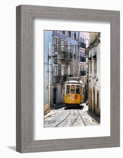 Welcome to Portugal Collection - Vintage Lisbon Tram 28-Philippe Hugonnard-Framed Photographic Print