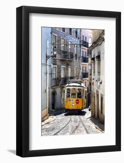 Welcome to Portugal Collection - Vintage Lisbon Tram 28-Philippe Hugonnard-Framed Photographic Print