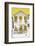 Welcome to Portugal Collection - White House and Yellow Windows-Philippe Hugonnard-Framed Photographic Print