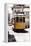 Welcome to Portugal Collection - Yellow Lisbon Tramway 28 II-Philippe Hugonnard-Framed Premier Image Canvas