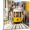 Welcome to Portugal Square Collection - Bica Yellow Tram-Philippe Hugonnard-Mounted Photographic Print