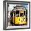 Welcome to Portugal Square Collection - Camoes 24 Lisbon Tramway III-Philippe Hugonnard-Framed Photographic Print