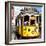 Welcome to Portugal Square Collection - Camoes 24 Lisbon Tramway III-Philippe Hugonnard-Framed Photographic Print