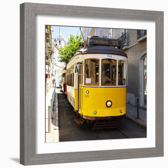 Welcome to Portugal Square Collection - Lisbon Tram 28-Philippe Hugonnard-Framed Photographic Print