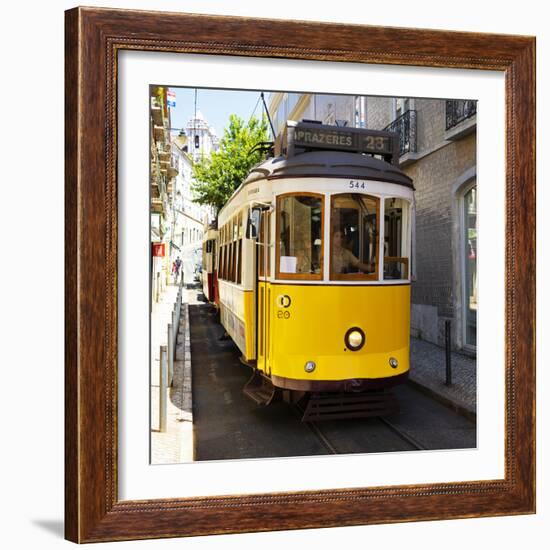 Welcome to Portugal Square Collection - Lisbon Tram 28-Philippe Hugonnard-Framed Photographic Print