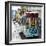 Welcome to Portugal Square Collection - Lisbon Tram Graffiti-Philippe Hugonnard-Framed Photographic Print