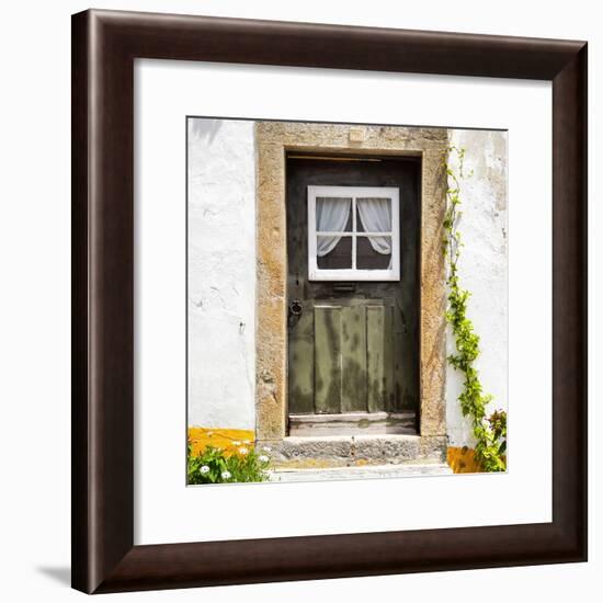 Welcome to Portugal Square Collection - Little Door, Big House-Philippe Hugonnard-Framed Photographic Print