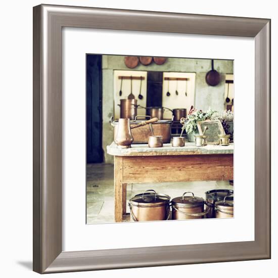 Welcome to Portugal Square Collection - Old Portuguese Kitchen II-Philippe Hugonnard-Framed Photographic Print